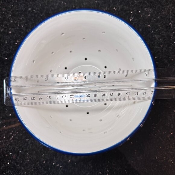 Bella Casa by Ganz Berry Colander - Picture 4 of 7